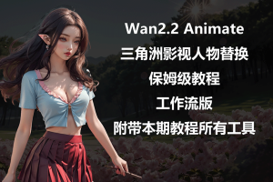 Wan2.2 Animate三角洲影视高清二创人物替换