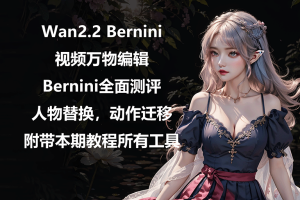 Wan2.2 BERNINI视频语义编辑工作流